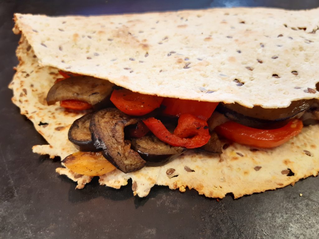 Piadina appena preparata